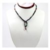 Image 1 : Natural 101.22 ctw Emerald, Ruby & Sapphire Bead Necklace