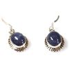 Image 1 : Natural Tanzanite 4.11g Oval Earrings .925 Sterling Silver