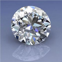 GIA Certified 0.76 ctw Round Brilliant Diamond, SI2, E