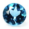 Image 1 : Natural 3.15ctw Blue Topaz Round 9x9 Stone