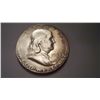 Image 1 : 1953-S BU Silver Franklin Half Dollar
