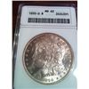 Image 1 : 1890-O  MORGAN SILVER DOLLAR, ANACS GRADED MS-62