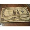 Image 1 : 5 SERIES 1957 $1 SILVER CERTIFICATE NOTES