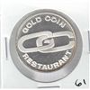 Image 1 : GOLD COIN RESTAURANT SILVER PROOF TOKEN