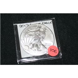 2012 silver eagle one dollar