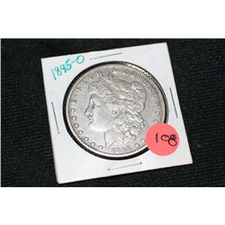 1895-O silver morgan dollar