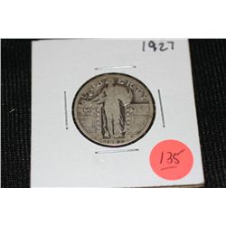 1927 standing liberty quarter
