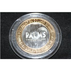palms casino limited edition, two tone $10 gaming token "drift spa & hammam"