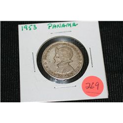 1953 panama coin