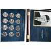 Image 1 : us commerative gallery, kennedy half dollar set, in display box
