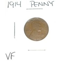 1914 Lincoln Penny *VERY FINE GRADE*!!!