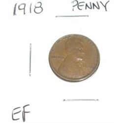 1918 Lincoln Penny *EXTRA FINE GRADE*!!