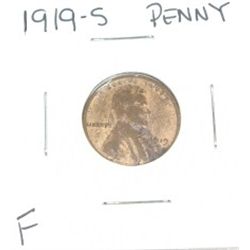 1919-S Lincoln Penny *FINE GRADE*!!