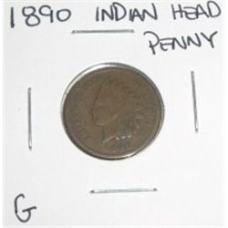 1890 Indian Head Penny *GOOD GRADE*!!!