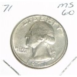 1971 Quarter *MS-60 HIGH GRADE*!!!