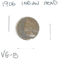 1906 Indian Head Penny *VERY GOOD-8 GRADE*!!