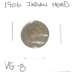 1906 Indian Head Penny *VERY GOOD-8 GRADE*!!