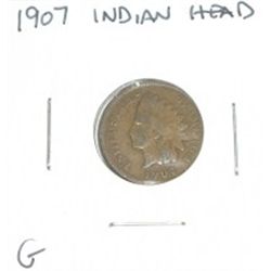 1907 Indian Head Penny *GOOD GRADE*!!