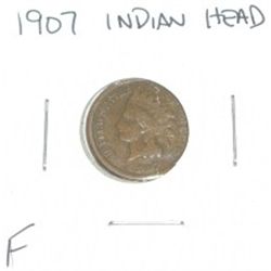 1907 Indian Head Penny *FINE GRADE*!!