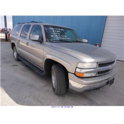 2001 - CHEVROLET SUBURBAN