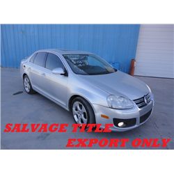 2006 - VOLKSWAGEN JETTA***SALVAGE TITLE//EXPORT ONLY***