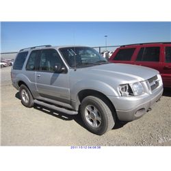 2001 - FORD EXPLORER