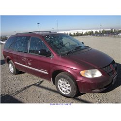 2001 - DODGE GRAND CARAVAN
