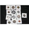 Image 1 : Foreign Coins and Tokens various dates & conditions, lot of 13