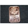 Image 1 : 2011 Copper Ingot .999 fine 1 oz.