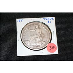 1877 Trade one dollar
