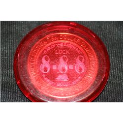 Four Queens Casino limited edition two tone $10 gaming token, "Year of the Earth Rat 2008"