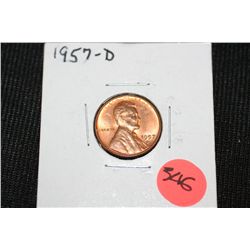 1957-D Wheatback Penny