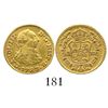 Image 1 : Madrid, Spain, bust 1/2 escudo, Charles III, 1783JD. CT-774; KM-415.1. 1.8 grams. XF+ with hint of l
