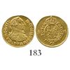 Image 1 : Madrid, Spain, bust 1/2 escudo, Charles III, 1788M. CT-781; KM-425.1. 1.8 grams. Faintly toned AU, l