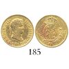 Image 1 : Madrid, Spain, bust 1/2 escudo, Ferdinand VII, 1817GJ. CT-360; KM-492. 1.7 grams. Bold XF with dark