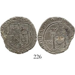 Mexico City, Mexico, 2 reales, Charles-Joanna, "Late Series," M to left, L to right. Nesmith-85; S-M
