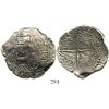 Image 1 : Potosi, Bolivia, cob 4 reales, (1)618PAL, very rare, Grade 1. S-P20; KM-9. 13.5 grams. Full and bold