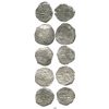 Image 1 : Lot of 5 Potosi, Bolivia, cob 4 reales, Philip III, various assayers (where visible), all Grade 1. K