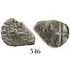 Image 1 : Mexico City, Mexico, cob 1 real, 1641P, full date, very rare. S-M19. 1.4 grams. Very bold and full d