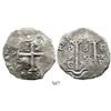 Image 1 : Potosi, Bolivia, cob 8 reales, 1679/8C/E, very rare. S-P38; KM-unlisted; CT-356. 17.6 grams. Choice