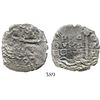 Image 1 : Potosi, Bolivia, cob 4 reales, 1679/8C/E, very rare. S-P38; KM-unlisted; CT-unlisted. 8.1 grams. Ful