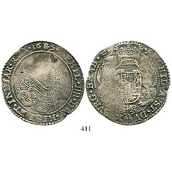 Brabant, Spanish Netherlands (Antwerp mint), portrait ducatoon, Philip IV, 1654. KM-72.1. 30.6 grams
