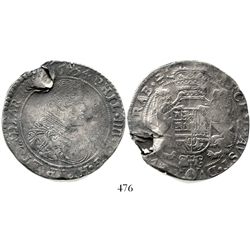 Brabant, Spanish Netherlands (Antwerp mint), portrait ducatoon, Philip IV, 1654. KM-72.1. 32.5 grams