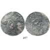Image 1 : Overijssel, United Netherlands, 1 gulden, 1723. KM-63.3. 6.6 grams. Moderately to heavily corroded b