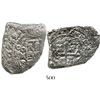 Image 1 : Mexico City, Mexico, cob 8 reales, 1732F. S-M26; KM-47a; CT-764. 23.8 grams. Bold date and oMF (doub