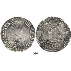 Brabant, Spanish Netherlands (Antwerp mint), portrait ducatoon, Philip IV, 1653. KM-72.1. 32.3 grams