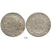 Image 1 : Mexico City, Mexico, pillar 8 reales, Philip V, 1737MF. KM-103; CT-781. 26.7 grams. UNC details (muc