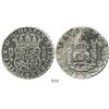 Image 1 : Mexico City, Mexico, pillar 8 reales, Philip V, 1737MF. KM-103; CT-781. 26.6 grams. Bold XF details,