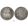 Image 1 : Mexico City, Mexico, bust 8 reales, Charles IV, 1795FM. KM-109; CT-689. 25.1 grams. Deeply toned, go