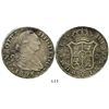 Image 1 : Seville, Spain, bust 8 reales, Charles IV, 1803CN. KM-432.2; CT-778. 25.8 grams. Choice specimen wit